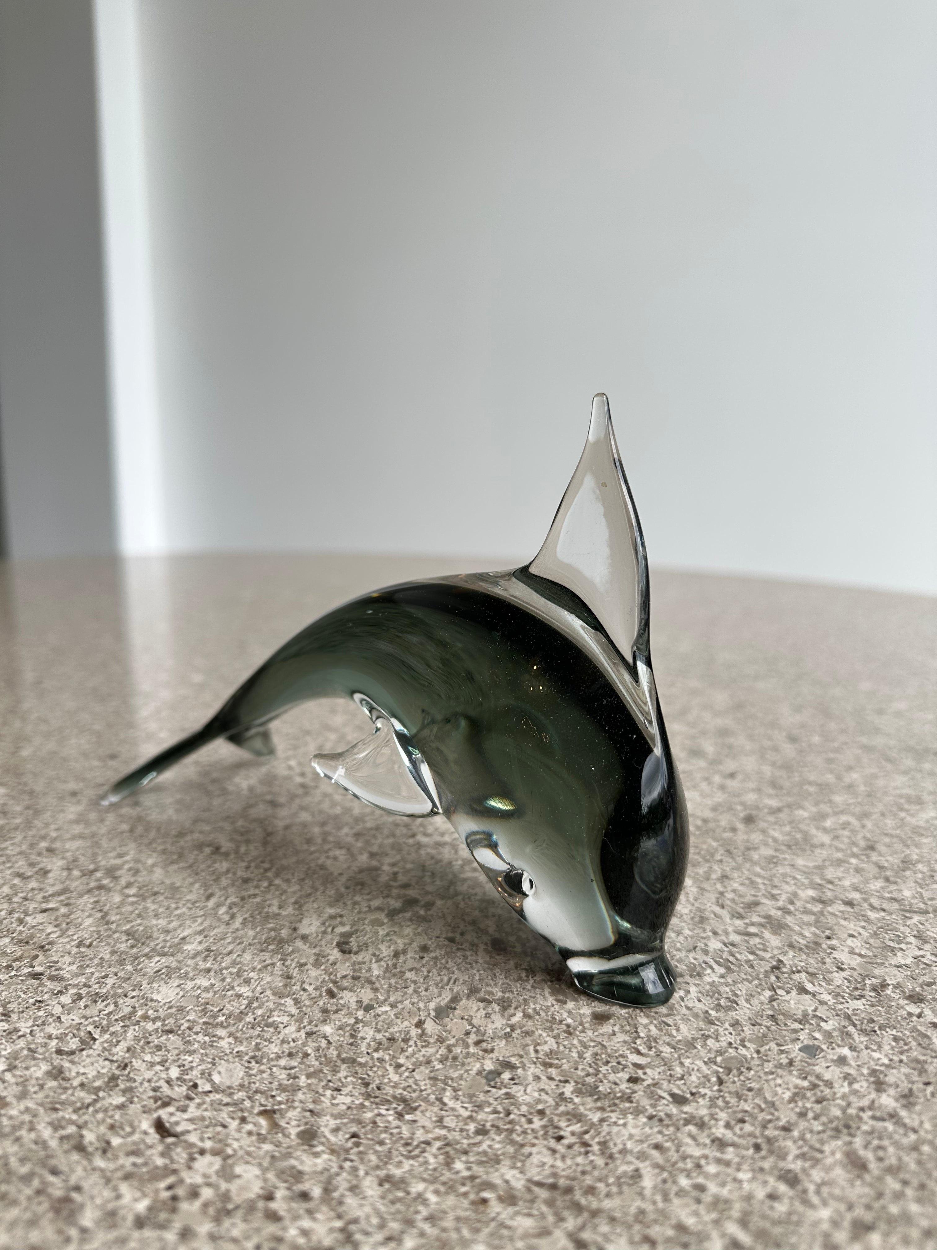 v nason & c murano italy dolphin