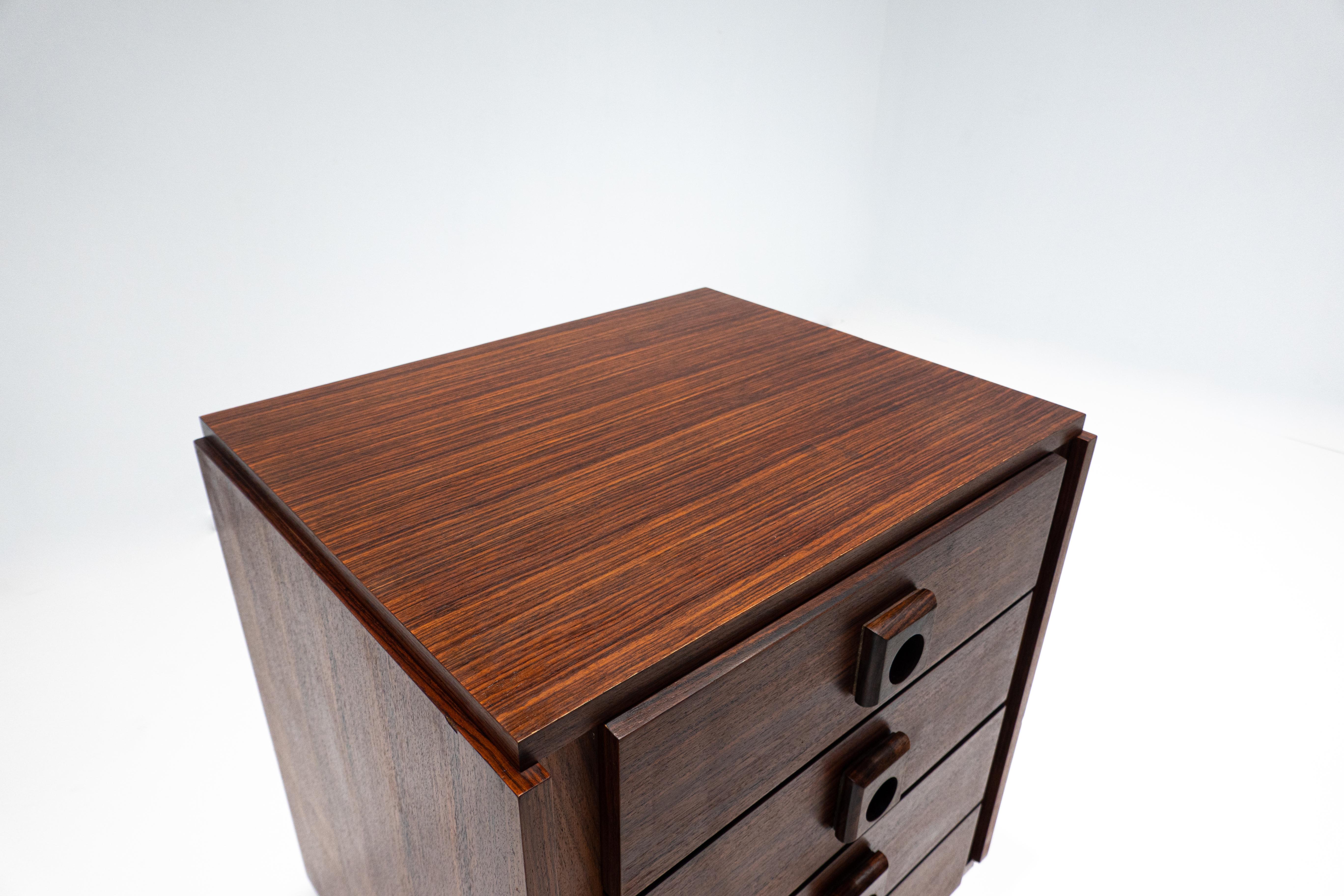 Teck Table de toilette italienne The Modernity, teck, années 1960 en vente