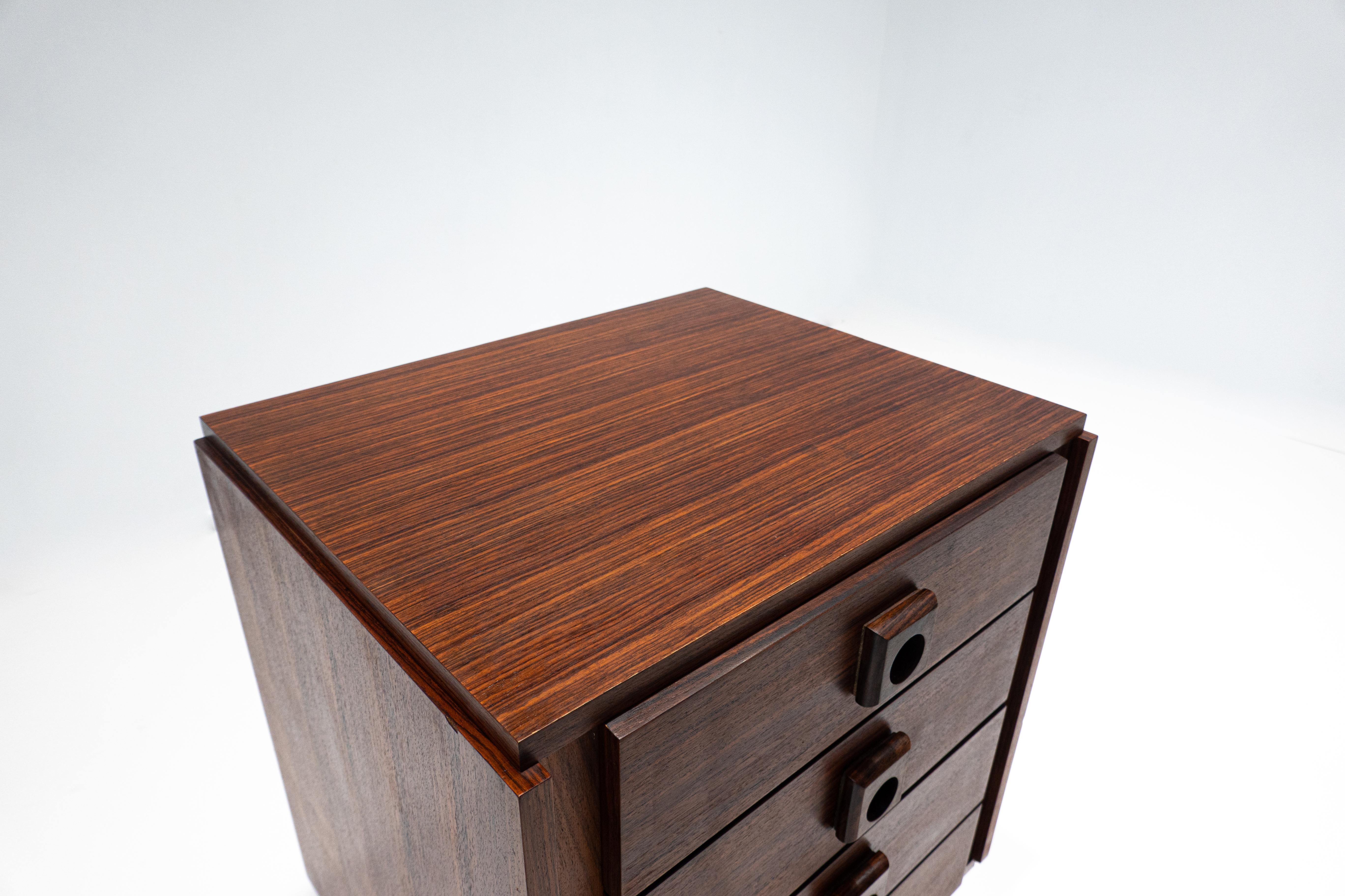 Mid-Century Modern Italian Dressing Table, Teak, 1960s For Sale 2