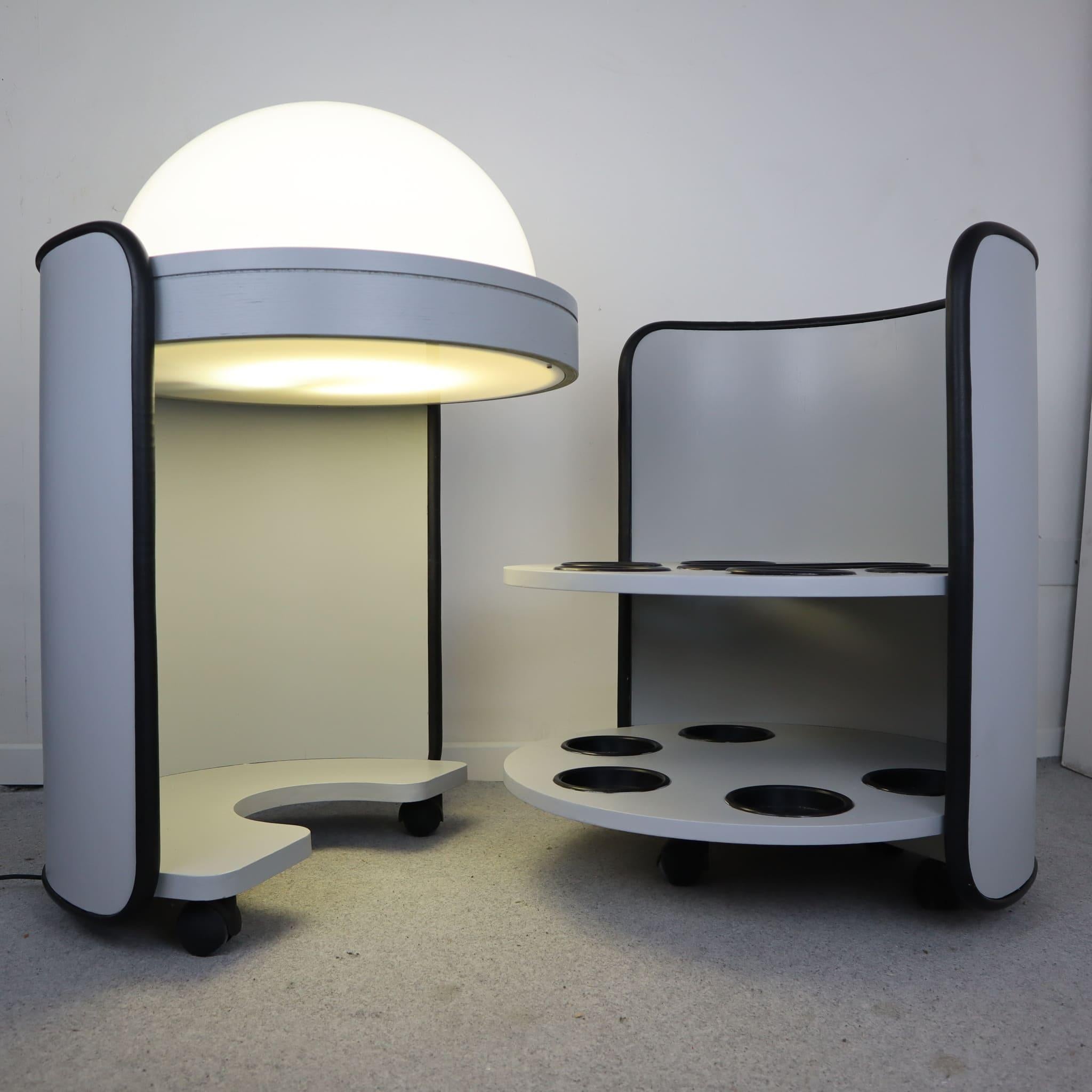 Lampadaire de bar italien moderne du milieu du siècle dernier par Luigi Massoni, Italie, 1960