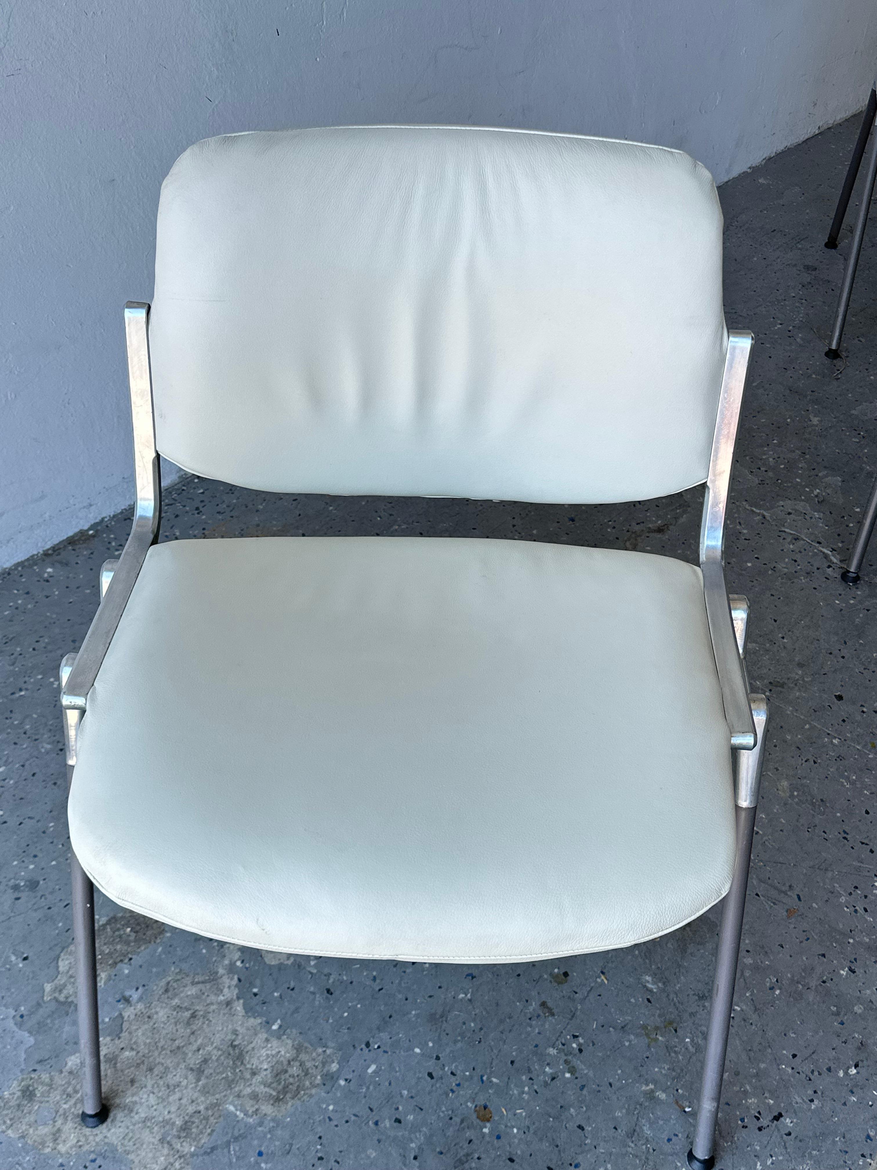 Mid-Century Modern Italian DSC106 Chairs by Giancarlo Piretti for Anonima Castel For Sale 5