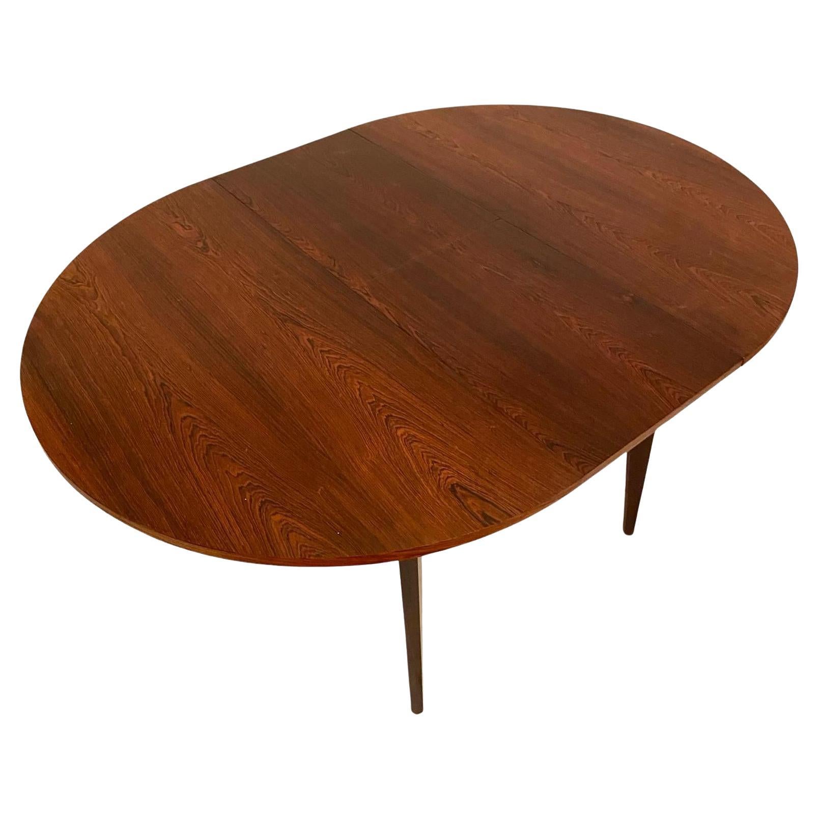 Table de salle à manger italienne mi-siècle moderne à rallonge Vittorio Dassi, années 1960 en vente