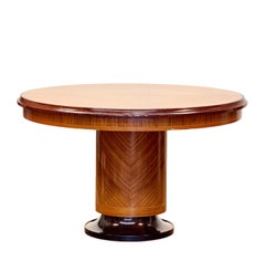 Mid-Century Modern Italian Extending Dining Table in Macassar Ebony