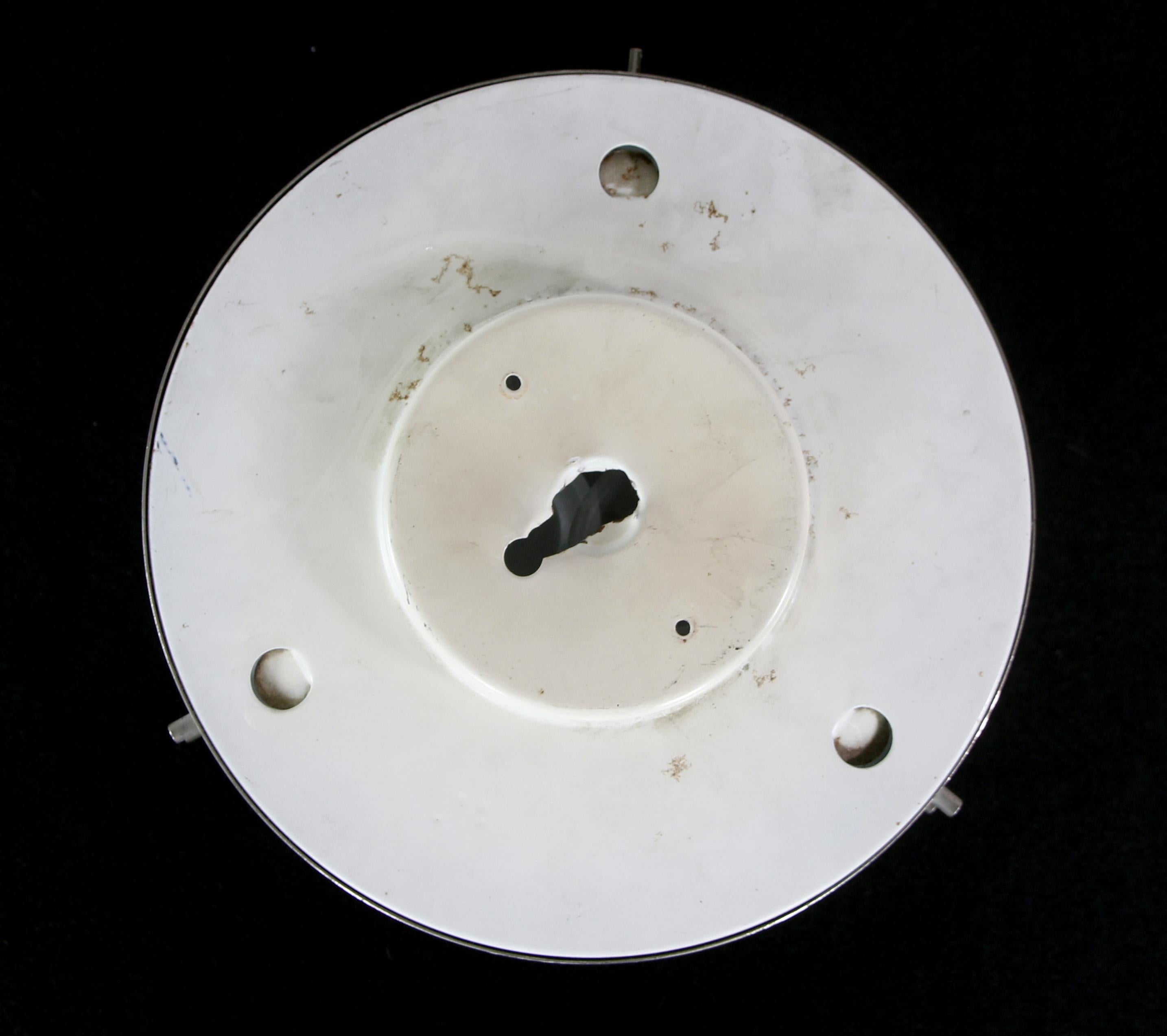 Mid-Century Modern Italian Flush Mount Light For Sale 2