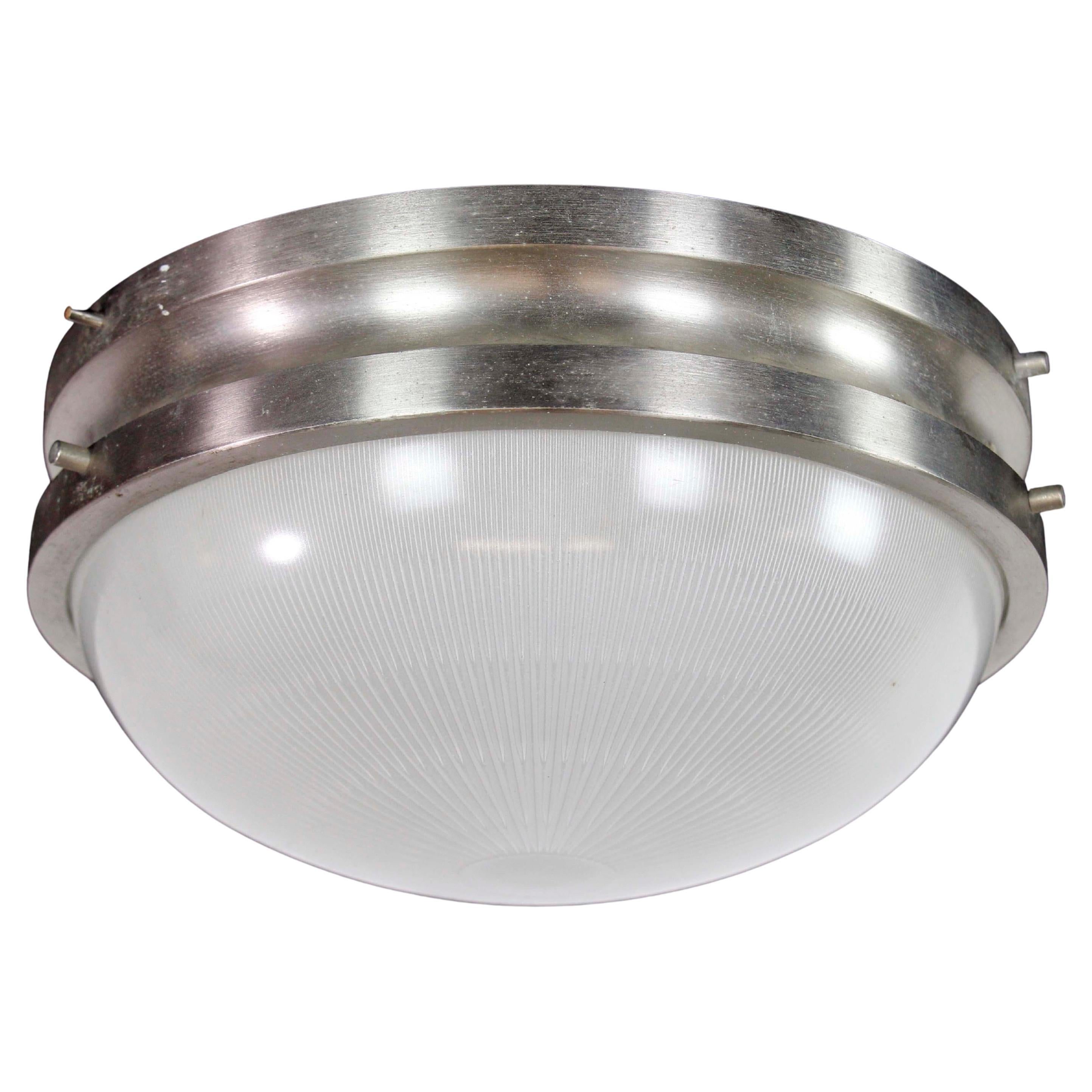 Mid-Century Modern Italian Flush Mount Light