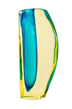 Mid-Century Modern Italian Glass "Momento" Vase by, Antonio Da Ros for Cenedese