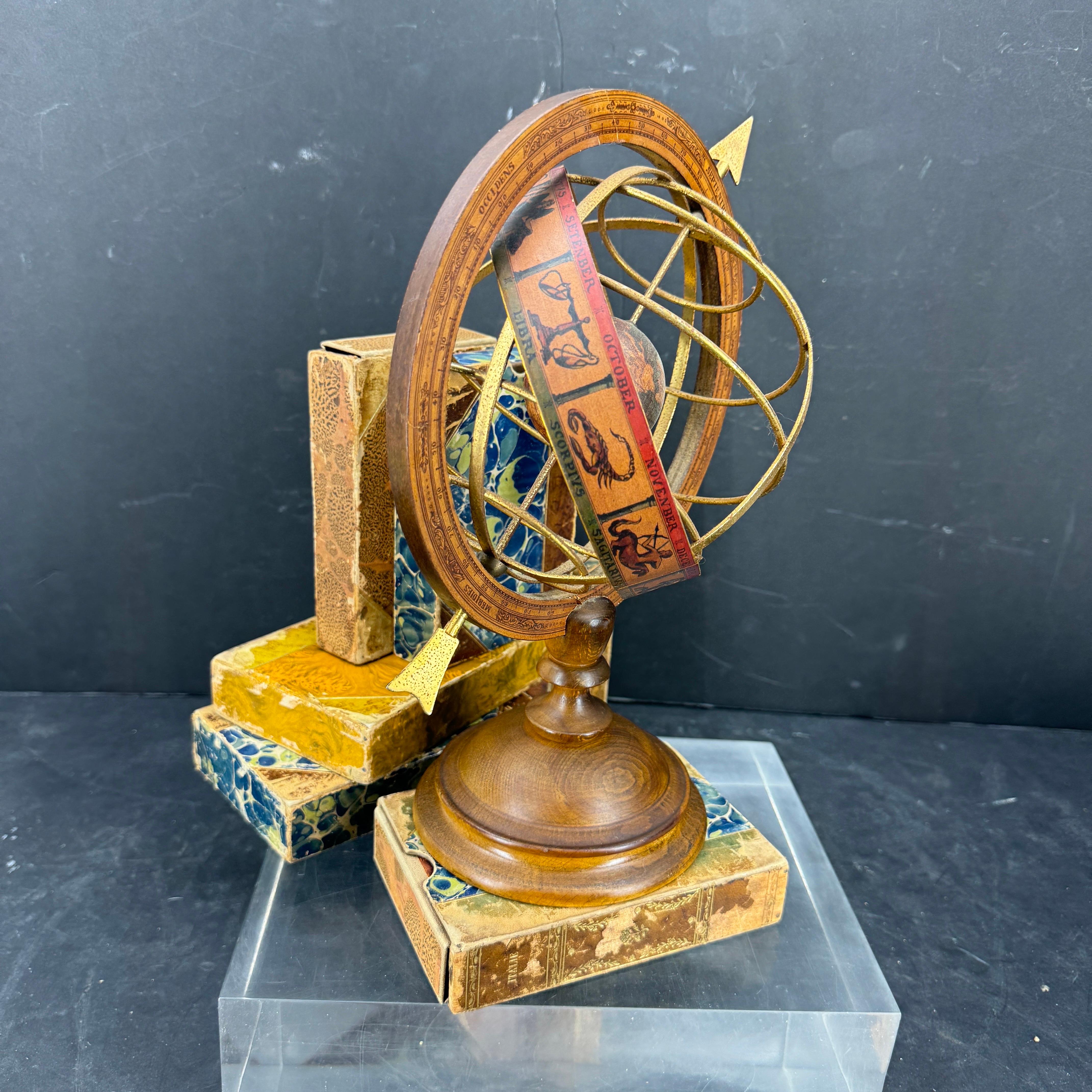 Globe italien pour table de bar de style mi-siècle moderne en vente 6