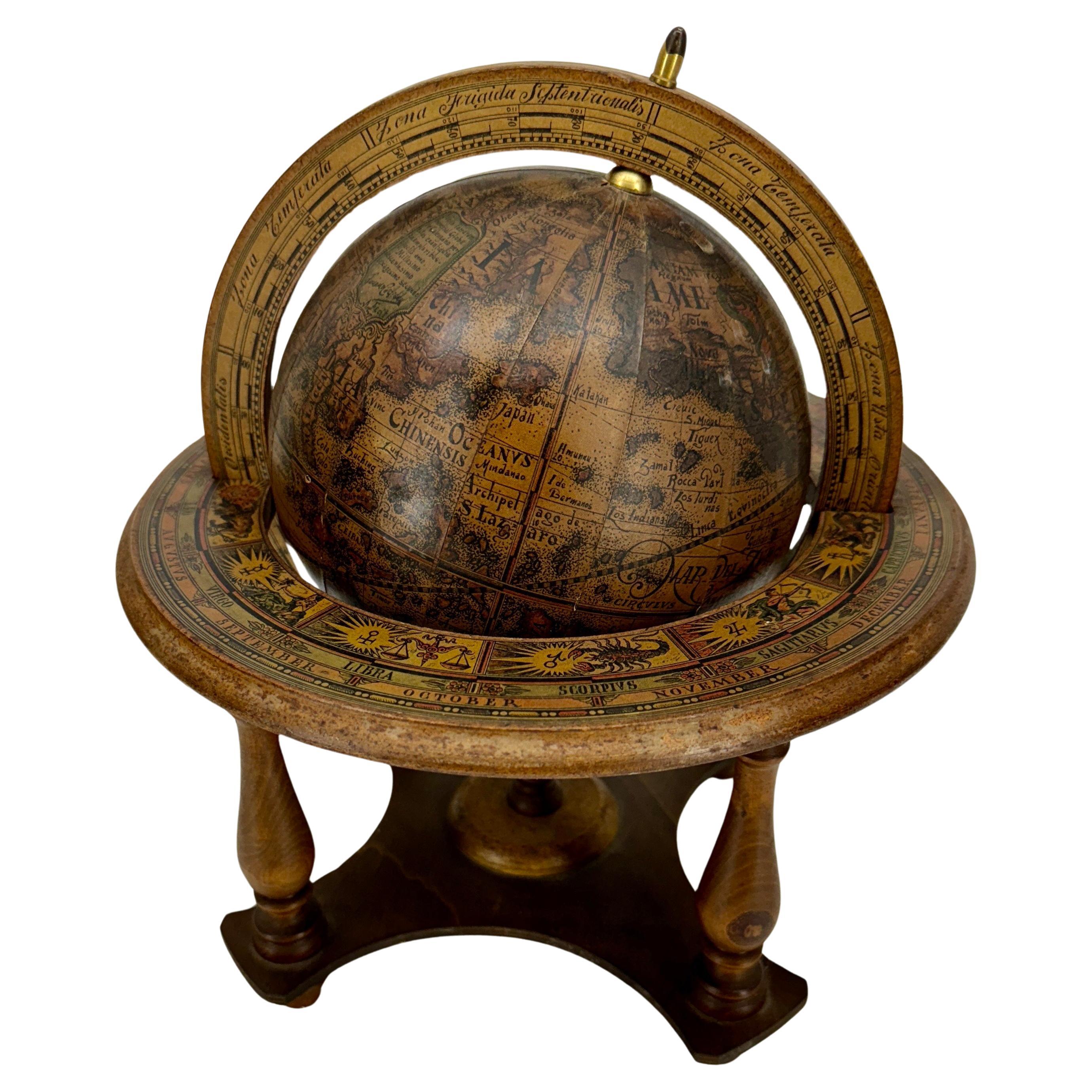 Mid-Century Modern Italian Globe for Bar Desk Table 1