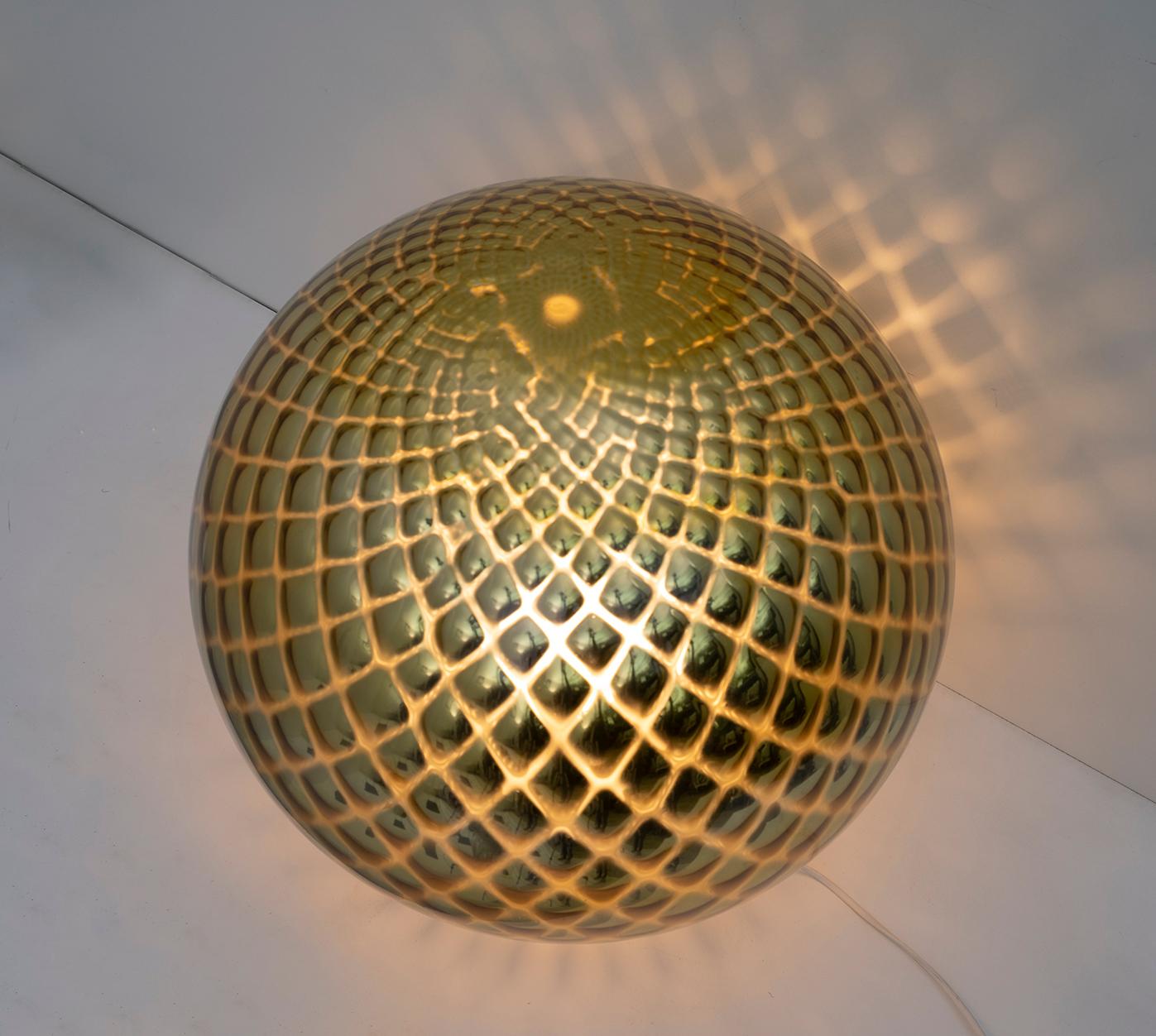 Mid-Century Modern Italian Gold Murano Glass 