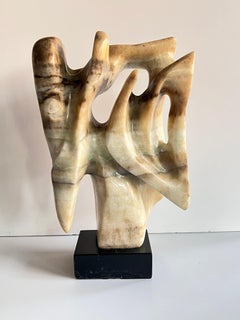 Mid-Century Modern Italian Hand-Carved Marble Sculpture, 1960