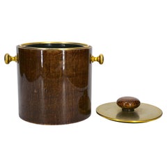 Moderner italienischer Eiskübel/Kühler aus der Mitte des Jahrhunderts