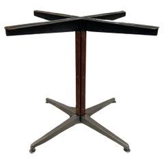 Mid-Century Modern Italian Iron Table Base with Aluminum Legs 'Small Size'