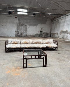 Mid-Century Modern Italian Living Room Set in  the style of Afra & Tobia Scarpa