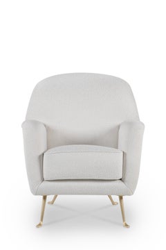 Silla de salón italiana moderna de mediados de siglo, años 60 Restauración completa by Greenapple