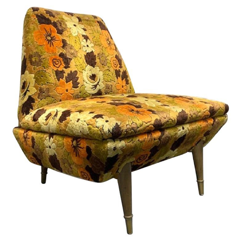 Mid-Century Modern Italian Lounge Chair