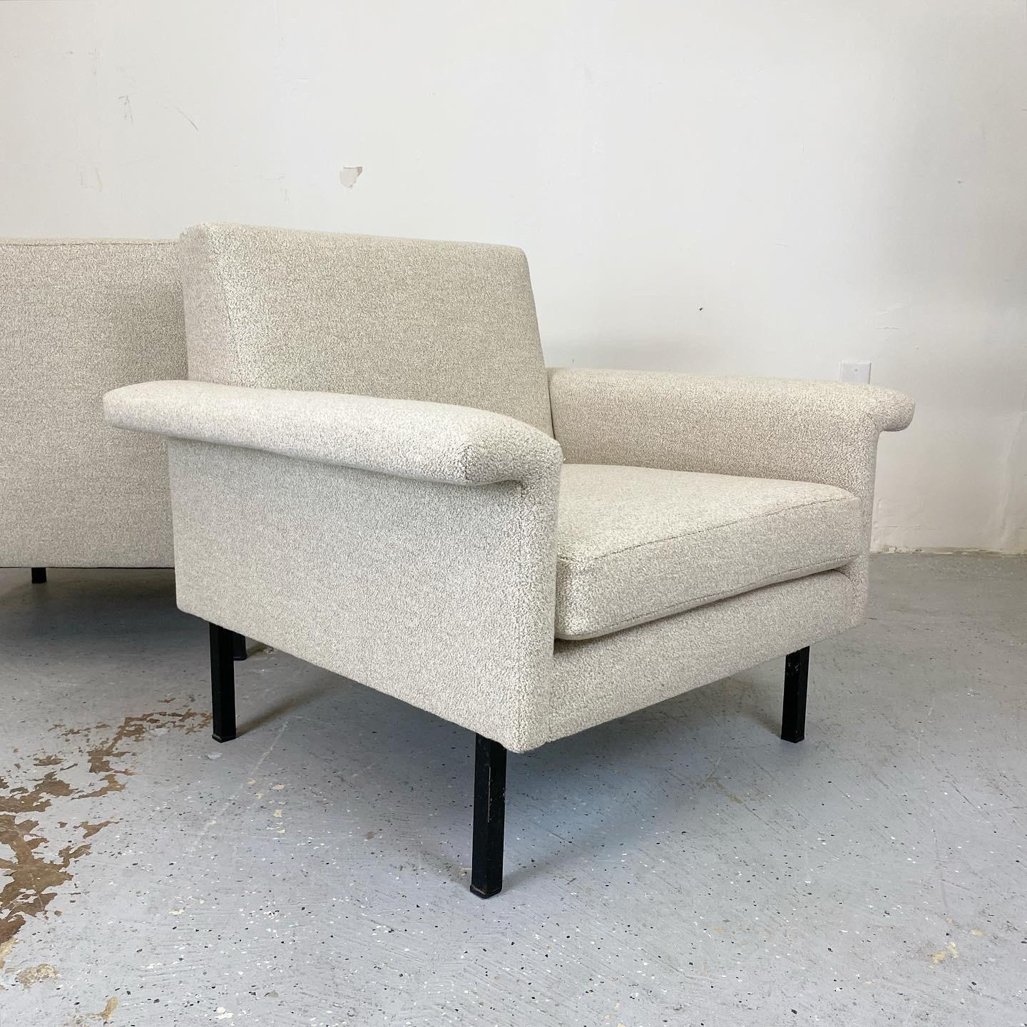 Mid-Century Modern Mid Century Modern Italian Lounge Chairs, a Pair For Sale