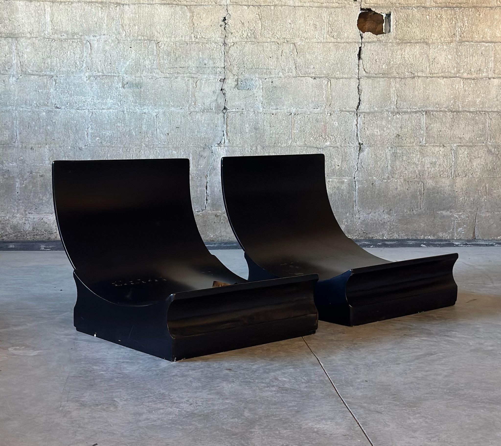 20th Century Mid-Century Modern Italian Lounge Chairs
