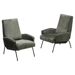 Used Mid-Century Modern Italian Lounge Chairs in the Style of Gastone Rinaldi, 1950's