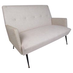 Moderner italienischer Loveseat aus der Jahrhundertmitte