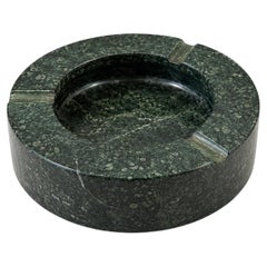 Mid-Century Modern Italian Marble Ashtray, Vintage Catch All, 1970s