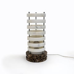 Mid-century Modern Italian Marble Table Lamp, 1960s
