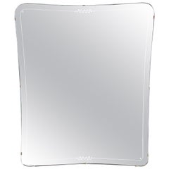 Mid-Century Modern Italian Mirror, circa 1950
