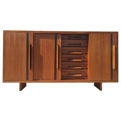 Mid Century Modern Italian Modern Teak Cabinet