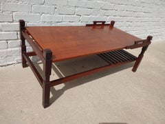 Mid Century Modern Italian Modern Teak Coffee Table