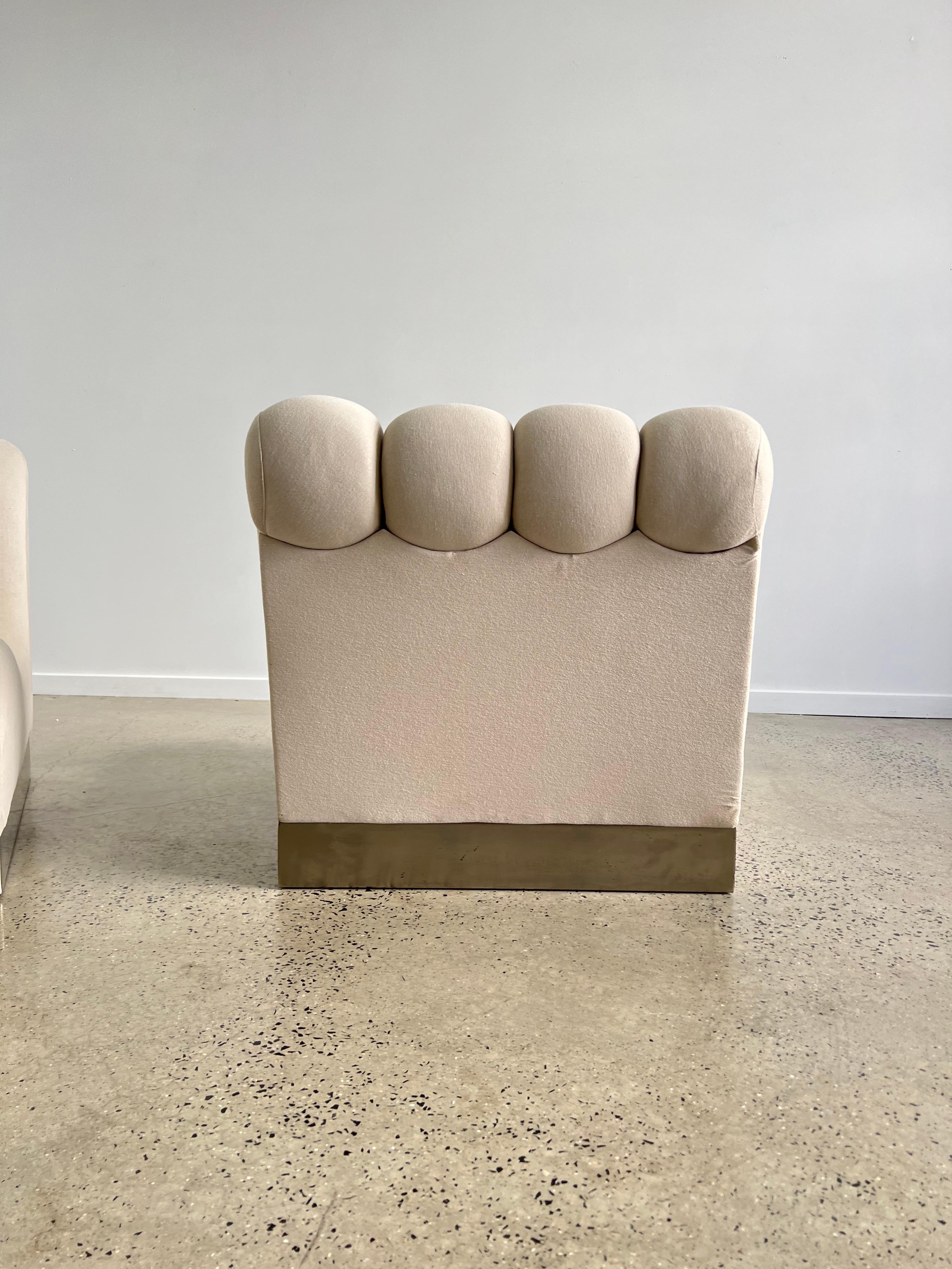 Mid-Century Modern Italian Modular Sofa Chairs 5