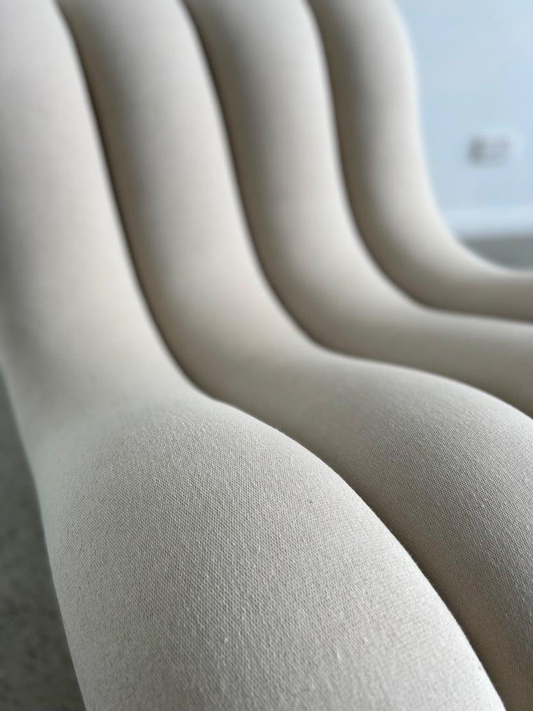 Metal Mid-Century Modern Italian Modular Sofa Chairs For Sale