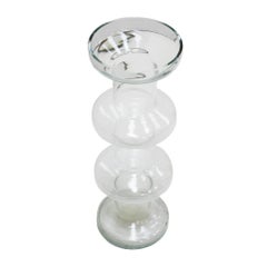 Mid-Century Modern Italian Molded Glass Vase