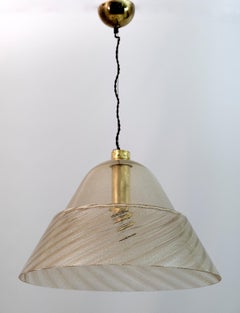 Mid-Century Modern Italienische Murano Bubbles Glas Pendelleuchte, 1970er Jahre