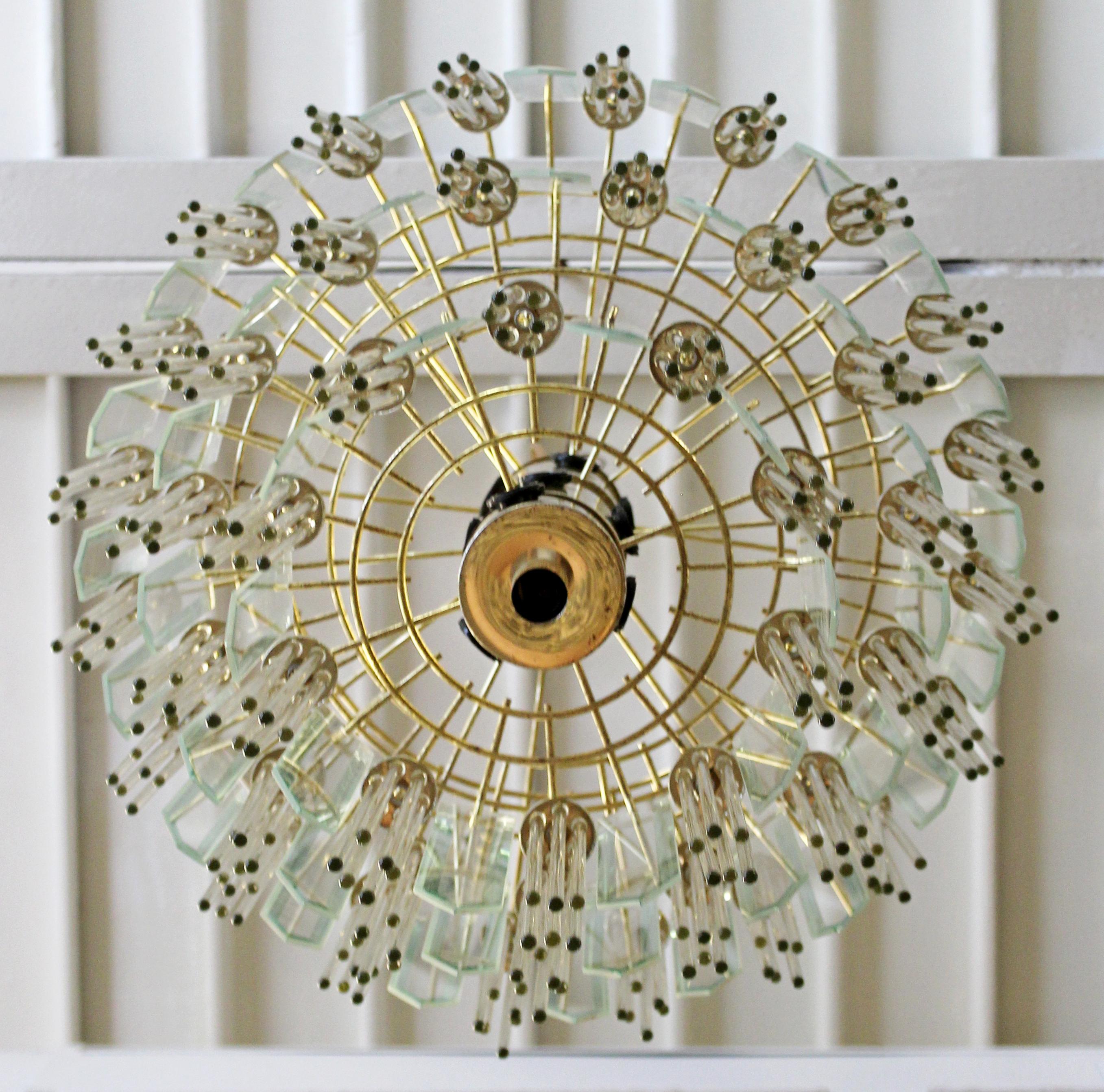 modern tiered chandelier