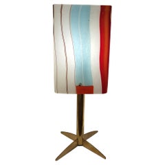 Mid-Century Modern Italian Murano Glass Desk Lamp attributed to AVeM