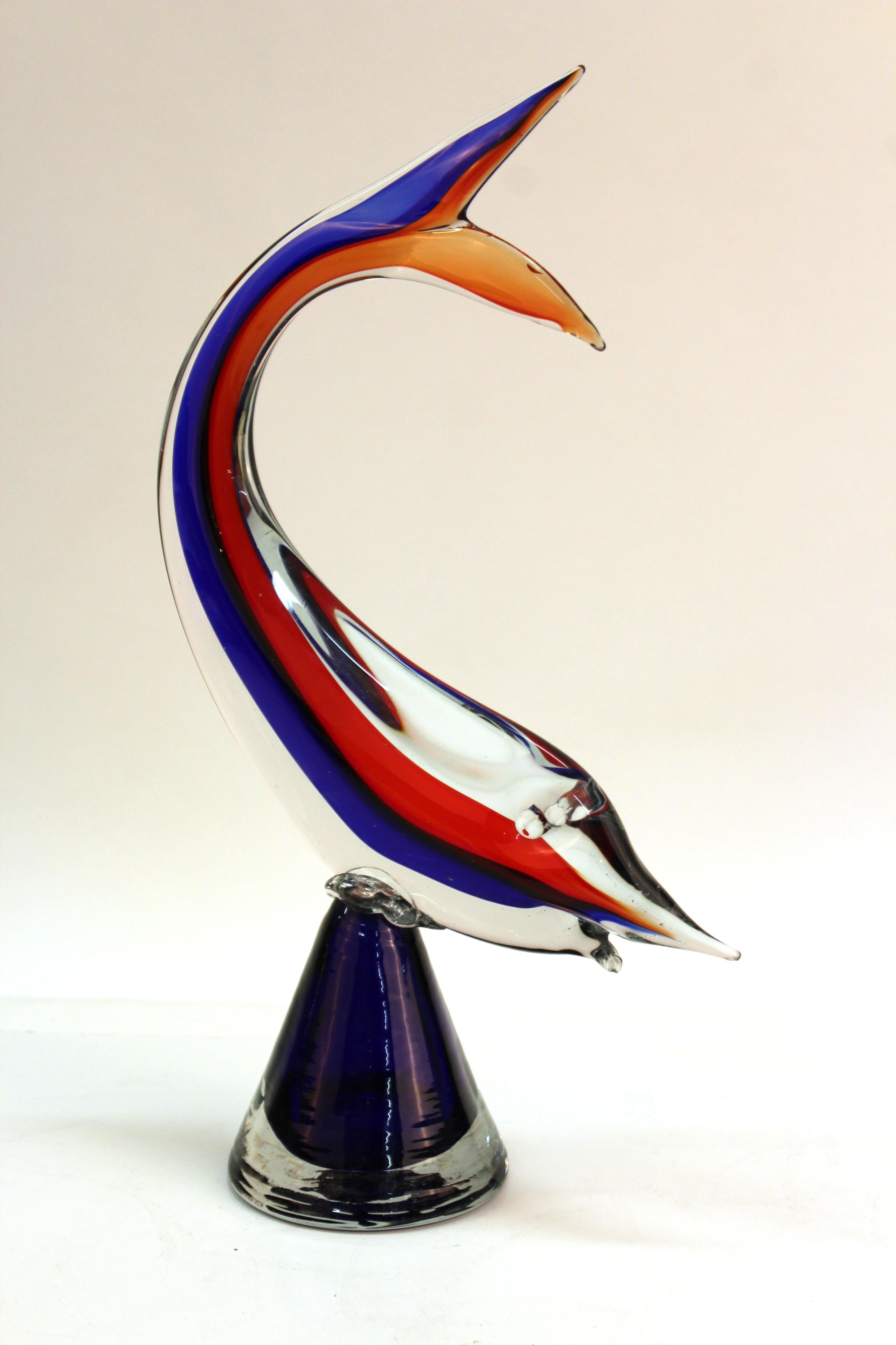 Fish - Verre de Murano italien moderne du milieu du siècle dernier en vente 1