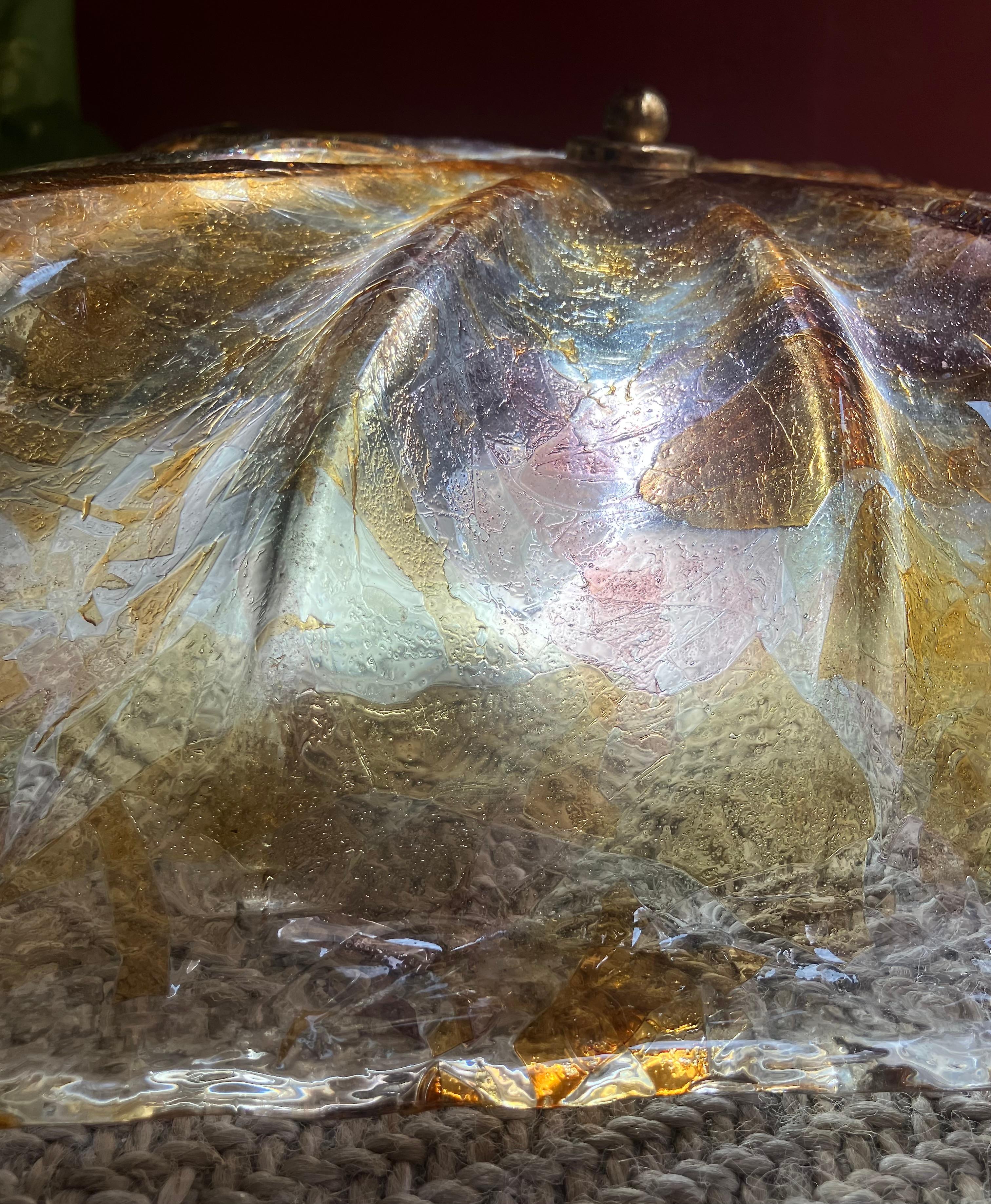 Apliques o lámparas de techo de cristal de Murano italiano de mediados de siglo La Murrina en Bueno estado para la venta en Firenze, IT