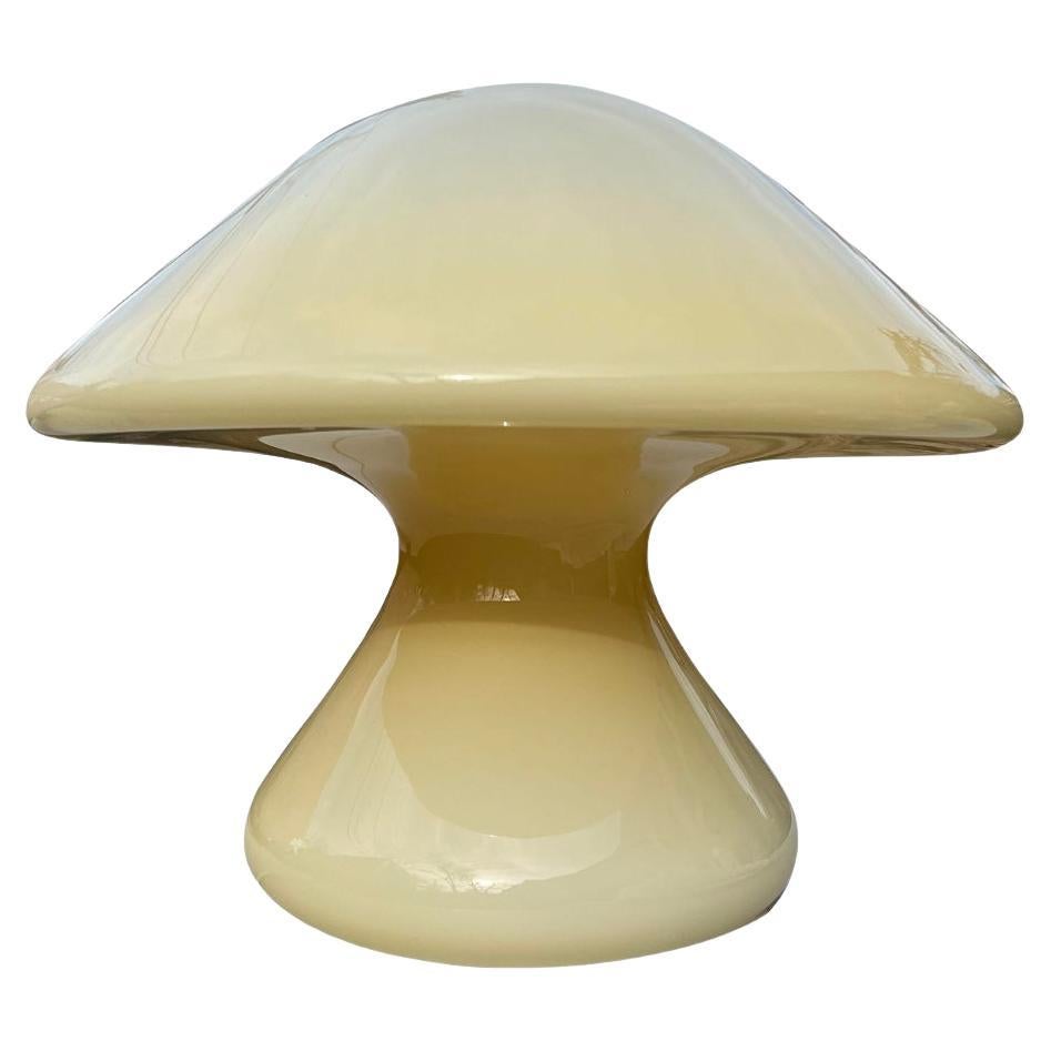 Mid Century Modern Italian Murano Glass Style Mushroom Tischlampe