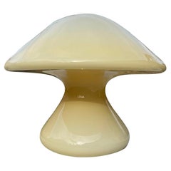 Lampada da tavolo in vetro di Murano stile metà secolo moderno