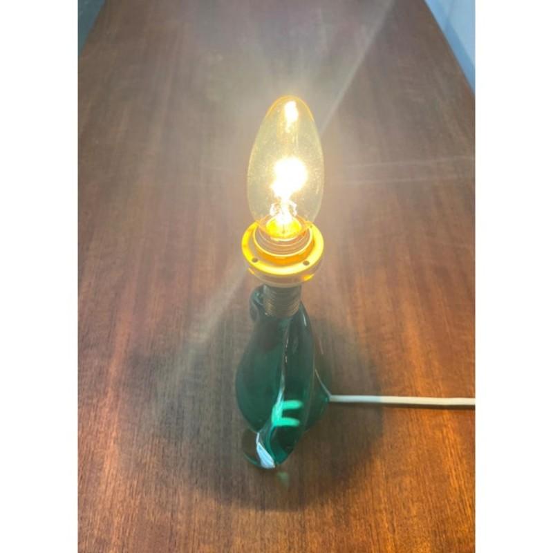 Mid-Century Modern Italian Murano Glass Table Lamp, 1950s For Sale 8