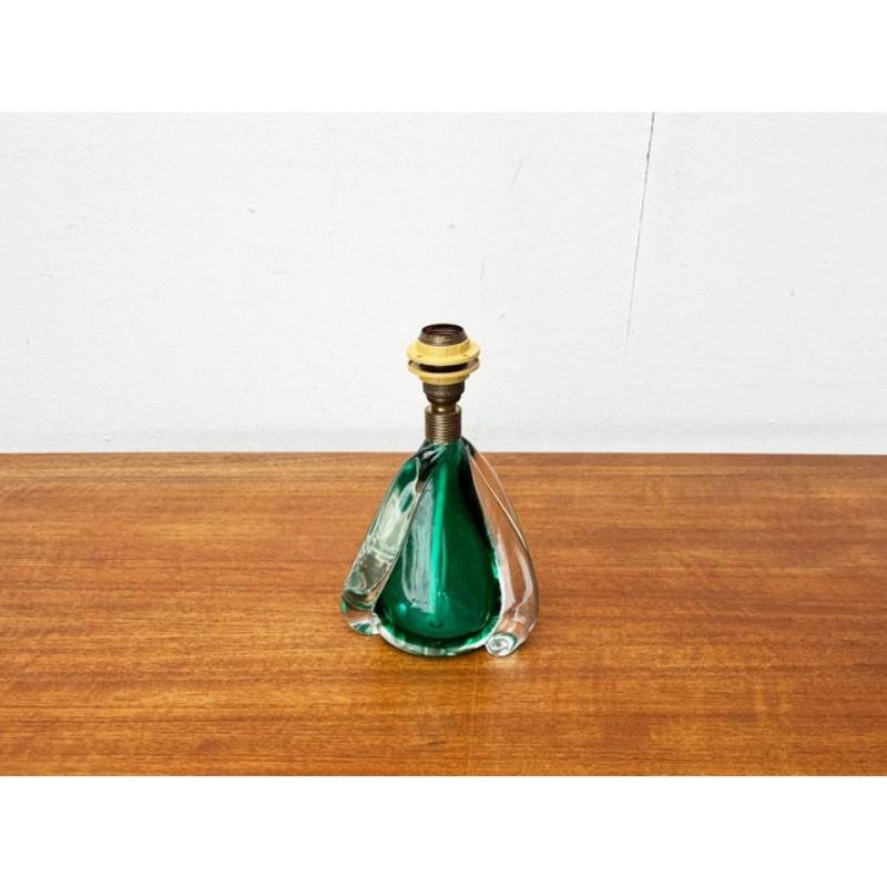 Mid-Century Modern Italian Murano Glass Table Lamp, 1950s In Good Condition For Sale In Hamburg, DE