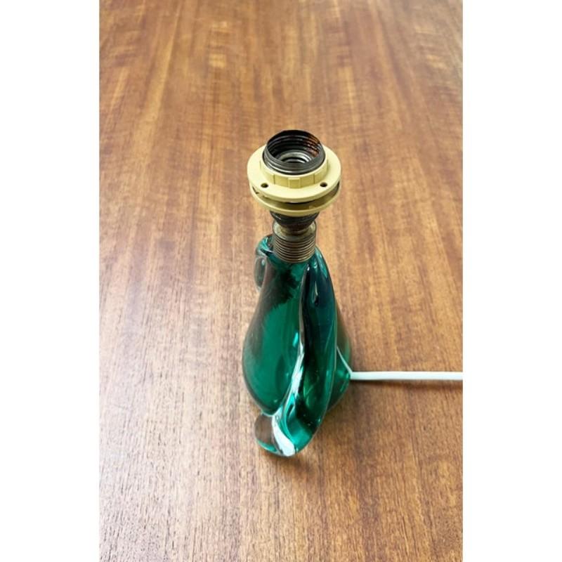 Mid-Century Modern Italian Murano Glass Table Lamp, 1950s For Sale 1