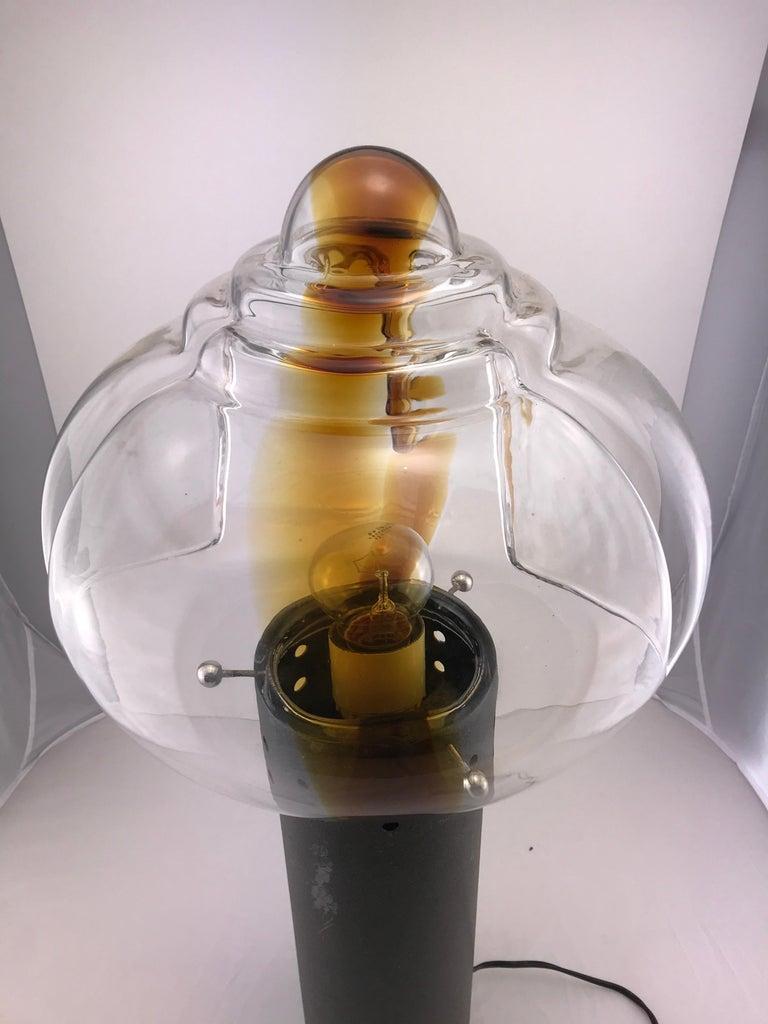 Lampe de bureau italienne en verre de Murano, mi-siècle moderne, par Toni Ziuccheri pour Mazzega Bon état - En vente à Byron Bay, NSW