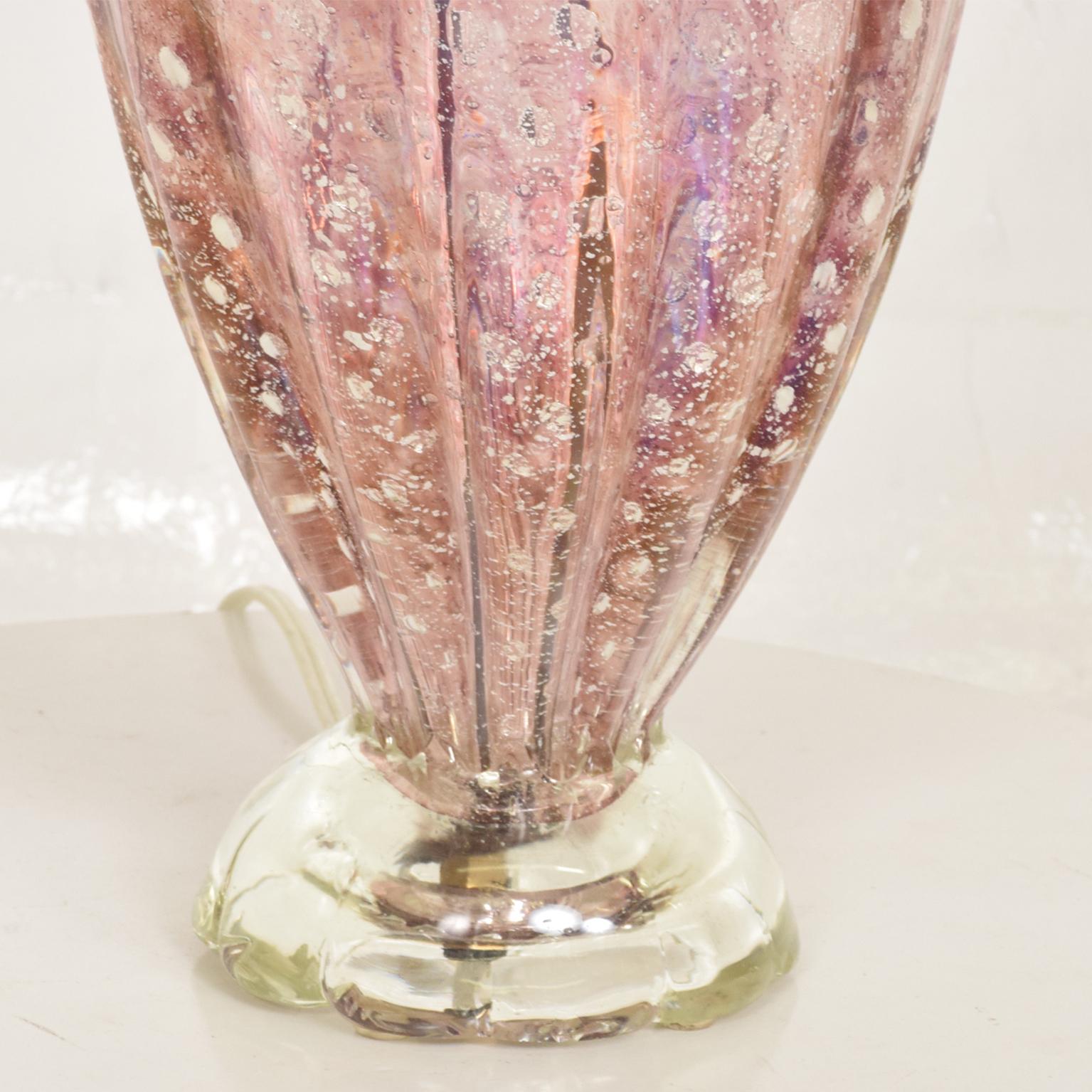 Mid-Century Modern Italian Murano Glass Table Lamp 1