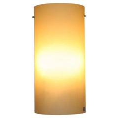 Mid-Century Modern Italian Murano Hand-Blown Glass Wall Lamp in Amber Mid-Century Modern Italian Murano Hand-Blown Glass Wall Lamp in Amber