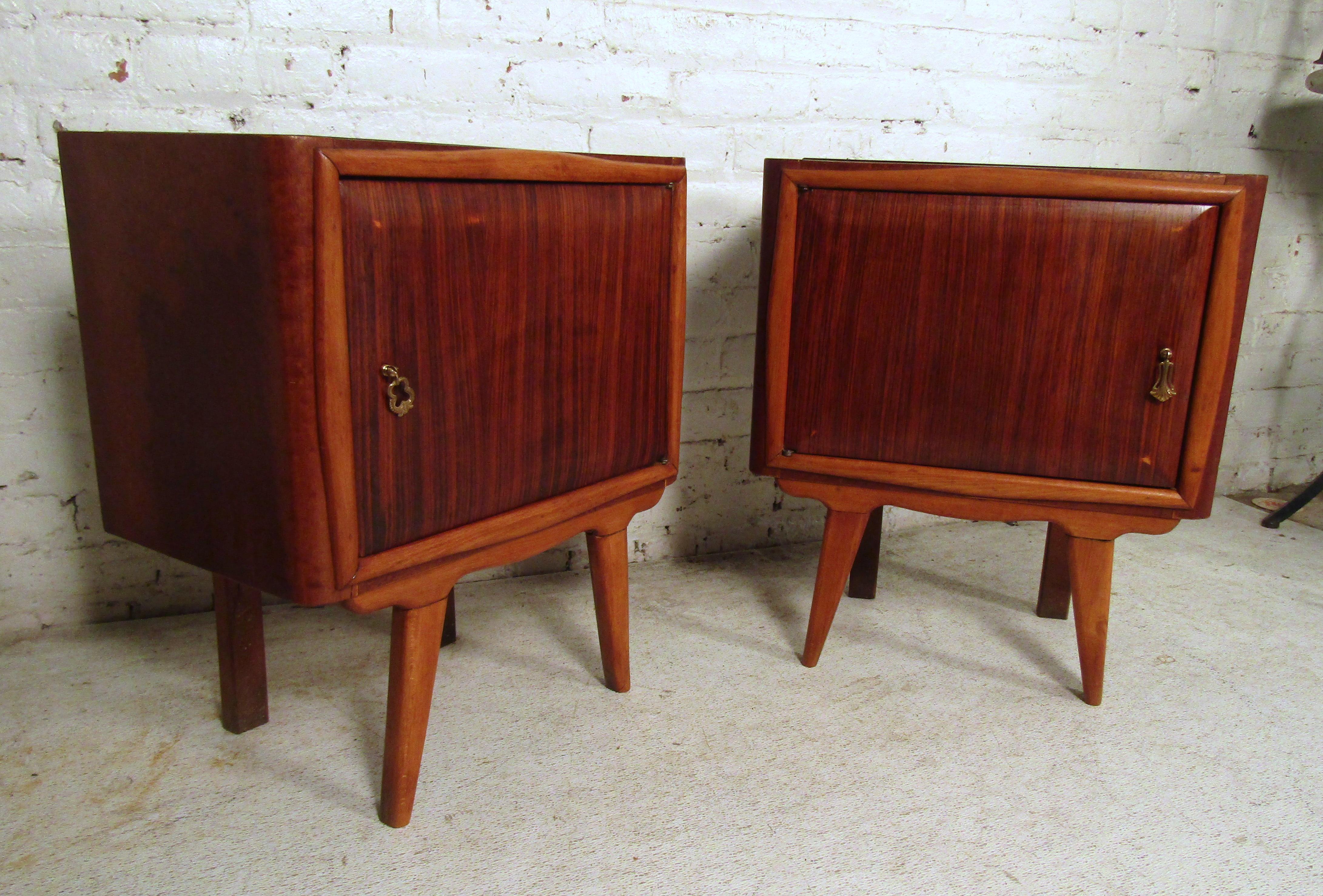 Mid-20th Century Mid-Century Modern Italian Nightstands