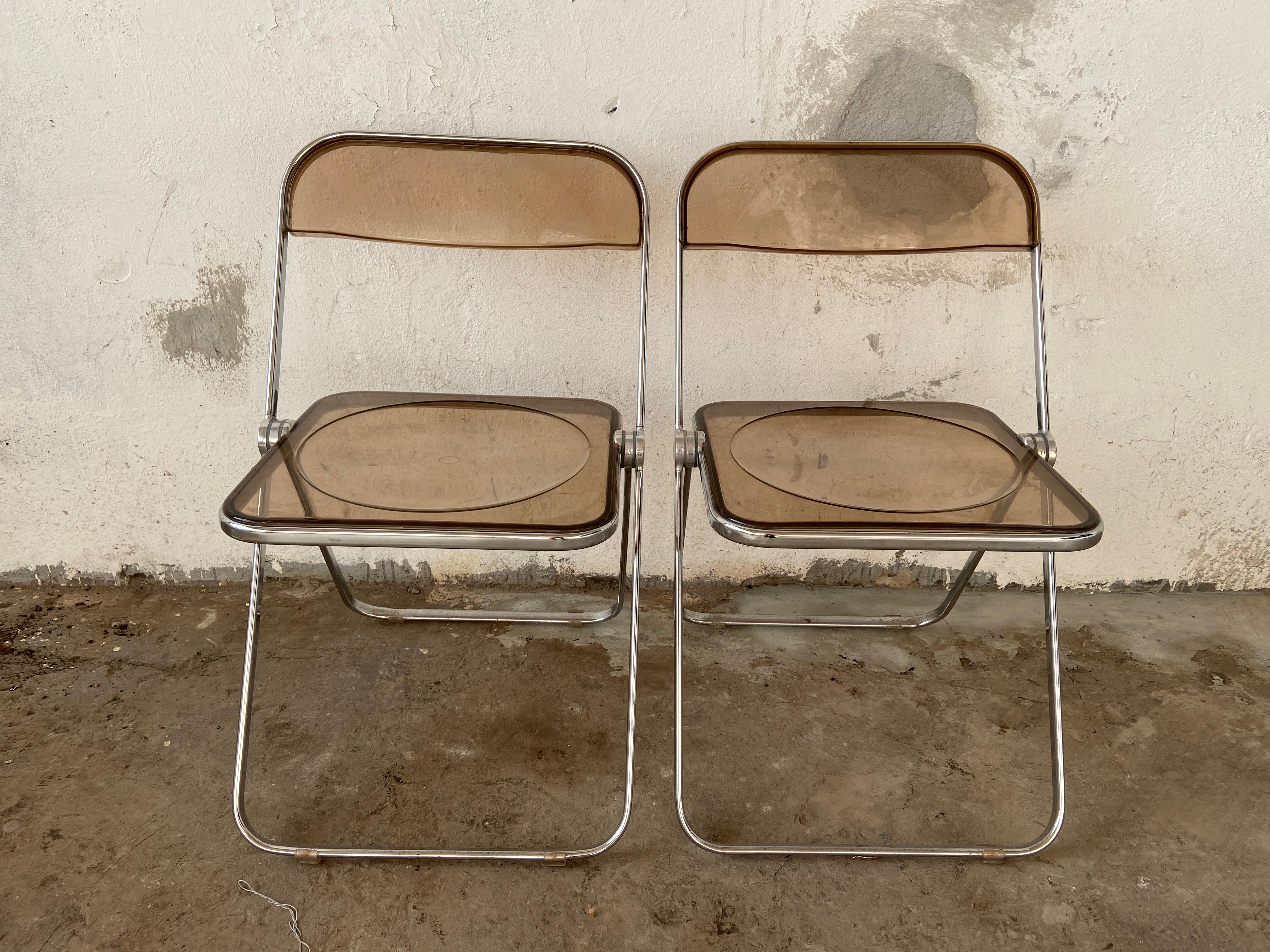 Mid-Century Modern Italian Pair of Giancarlo Piretti 