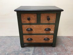 Mid-Century Modern Italian Pair of Night Stands made with Old Drawers, 1950s