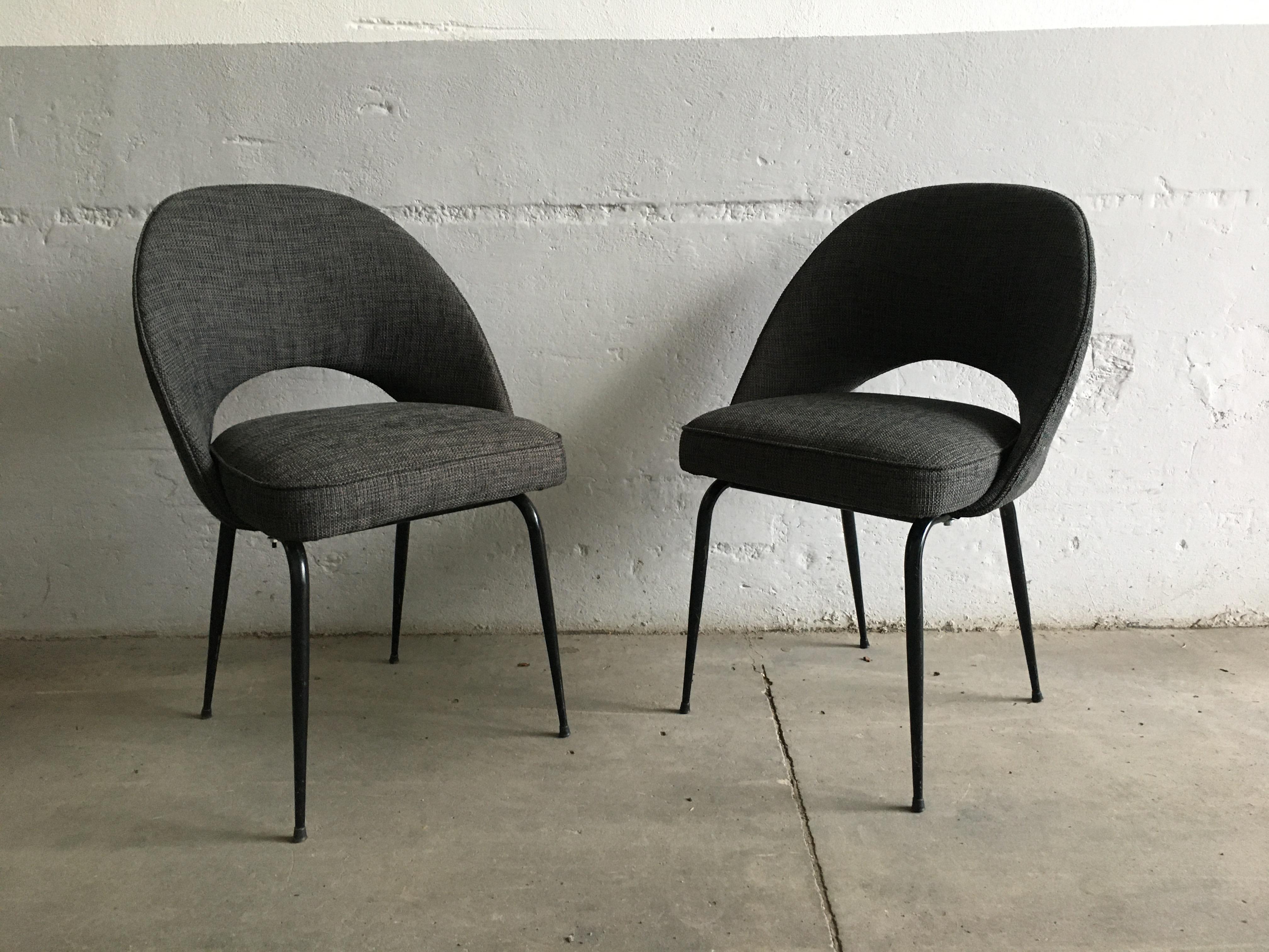 Mid-Century Modern Paire de chaises rembourrées italiennes mi-siècle moderne, années 1960 en vente