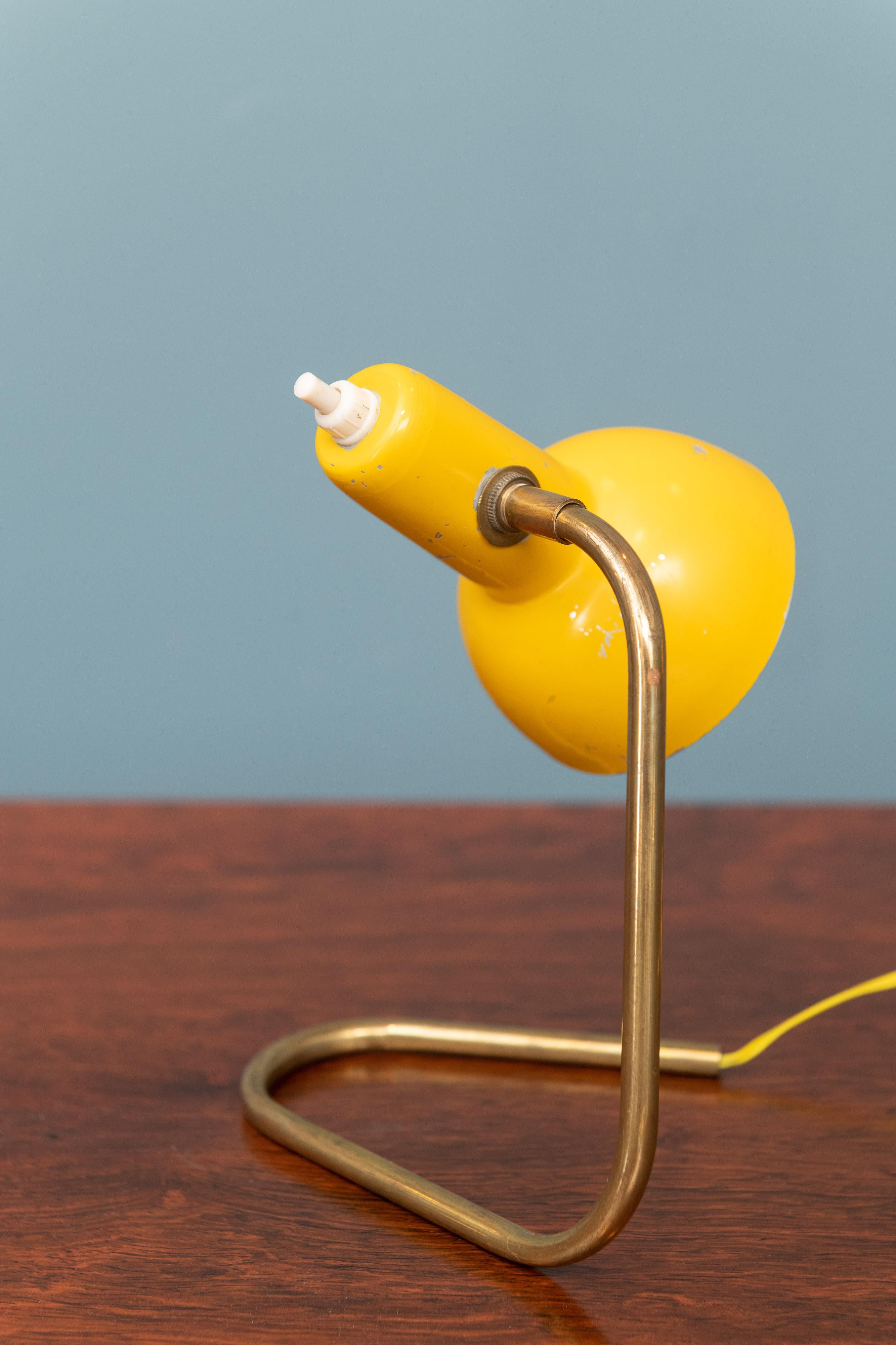 Milieu du XXe siècle Petites lampes de table italiennes mi-siècle modernes en vente