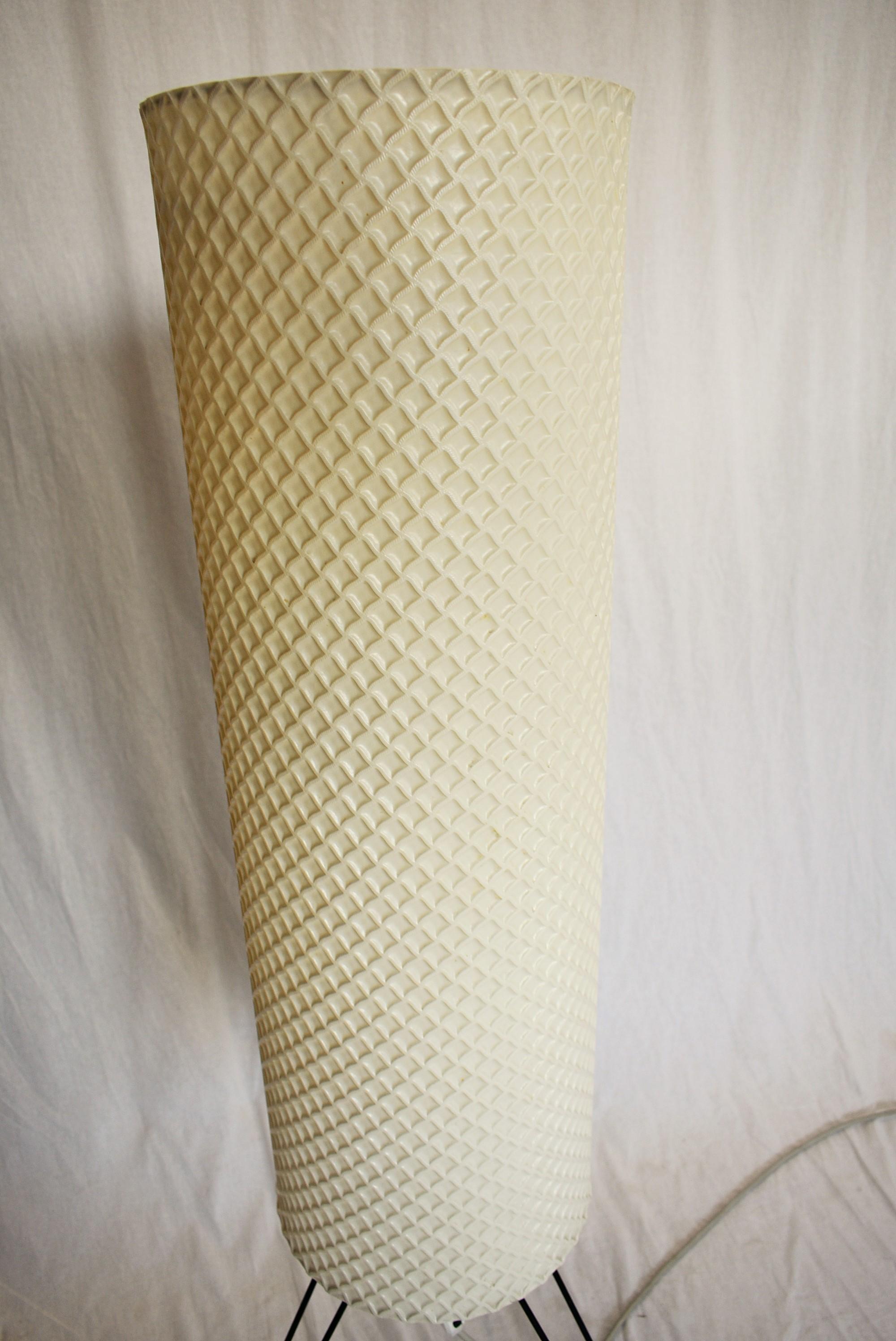 Mid-Century Modern Italian, Plastic Floor Lamp, 60s For Sale 5